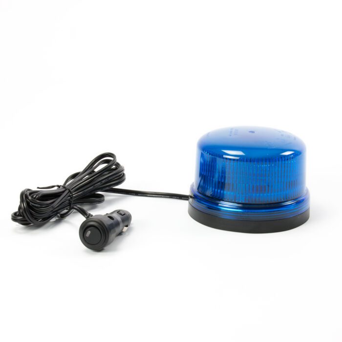 Cell2-LED Kennleuchtenserie-B-16-Magnet-blau-Glattkabel-klein