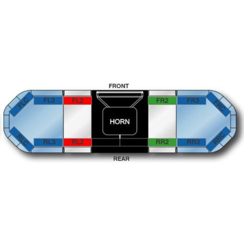 LED-Warnbalken mit Lautsprecher LEGION FIT LSP - SIGNATECH Warnsysteme für  Sonder- und Einsatzfahrzeuge